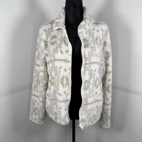 Lucky Brand Jackets & Blazers - Lucky Brand Southwestern Aztec Sherpa Jacket NWT Size M